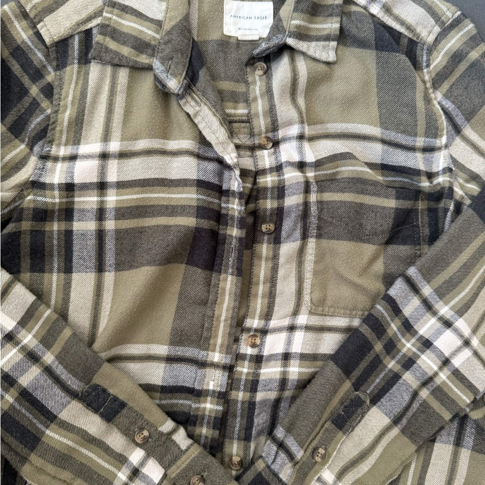 American Eagle Outfitters Soft Plaid Shirt